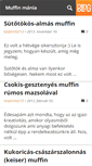 Mobile Screenshot of muffinmania.blog.hu