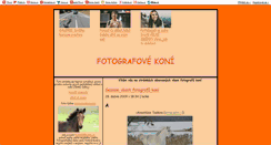 Desktop Screenshot of fotografovekoni.blog.cz