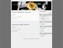 Tablet Screenshot of nevenna.blog.rs