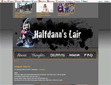 Tablet Screenshot of halfdann.blog.cz