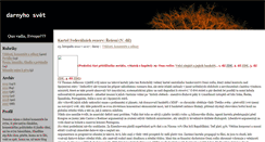 Desktop Screenshot of darny.blog.cz