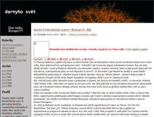 Tablet Screenshot of darny.blog.cz