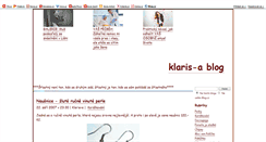Desktop Screenshot of klaris-a.blog.cz