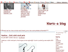Tablet Screenshot of klaris-a.blog.cz
