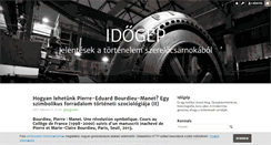 Desktop Screenshot of idogep.blog.hu