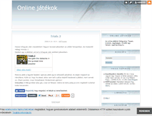 Tablet Screenshot of ogamez.blog.hu