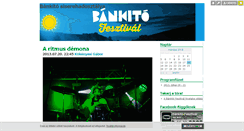 Desktop Screenshot of bankitofesztival.blog.hu