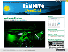 Tablet Screenshot of bankitofesztival.blog.hu