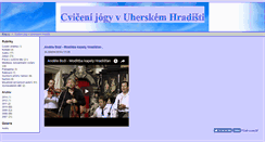 Desktop Screenshot of cvicenijogy.blog.cz