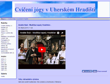 Tablet Screenshot of cvicenijogy.blog.cz