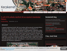Tablet Screenshot of kecskemet.blog.hu