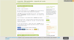 Desktop Screenshot of lugosit.blog.hu