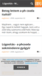 Mobile Screenshot of lugosit.blog.hu