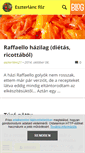 Mobile Screenshot of eszterlancfoz.blog.hu