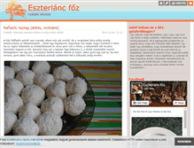 Tablet Screenshot of eszterlancfoz.blog.hu