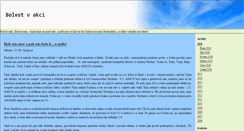 Desktop Screenshot of bolest.blog.cz
