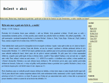 Tablet Screenshot of bolest.blog.cz