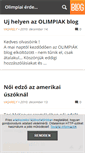 Mobile Screenshot of olimpiak.blog.hu