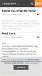 Mobile Screenshot of lonyay11b.blog.hu