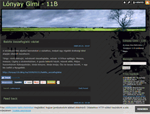Tablet Screenshot of lonyay11b.blog.hu