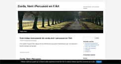 Desktop Screenshot of percussio.blog.cat