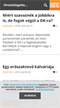 Mobile Screenshot of hintalolegelteto.blog.hu