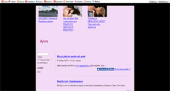 Desktop Screenshot of dyxo.blog.cz