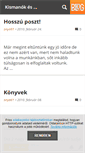 Mobile Screenshot of jatszva-tanulunk.blog.hu