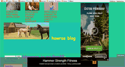 Desktop Screenshot of howrseblog.blog.cz