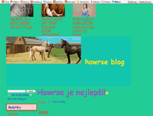 Tablet Screenshot of howrseblog.blog.cz