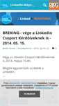 Mobile Screenshot of linkedin-kepzes.blog.hu