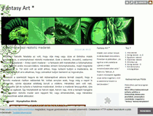 Tablet Screenshot of fantasyart.blog.hu