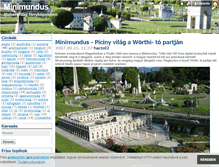 Tablet Screenshot of minimundus.blog.hu