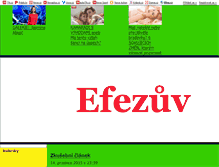 Tablet Screenshot of efezuv.blog.cz