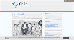 Desktop Screenshot of chile.blog.hu