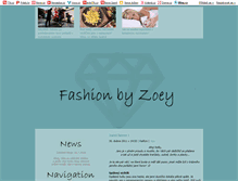 Tablet Screenshot of fashionbyzoey.blog.cz
