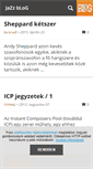 Mobile Screenshot of jazz.blog.hu