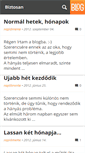 Mobile Screenshot of biztosan.blog.hu