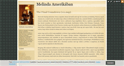 Desktop Screenshot of melindaerasmus.blog.hu