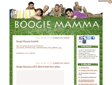 Tablet Screenshot of boogiemamma.blog.hu