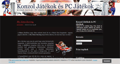 Desktop Screenshot of konzol-pc-jatekok.blog.hu