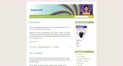 Desktop Screenshot of ljubavnik.blog.rs