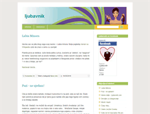 Tablet Screenshot of ljubavnik.blog.rs