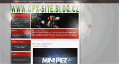 Desktop Screenshot of gpx-site.blog.cz