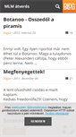 Mobile Screenshot of mlm-atveres.blog.hu