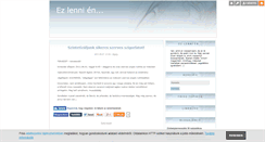 Desktop Screenshot of martix.blog.hu