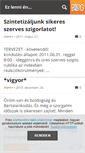 Mobile Screenshot of martix.blog.hu