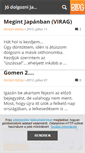 Mobile Screenshot of japanmelo.blog.hu