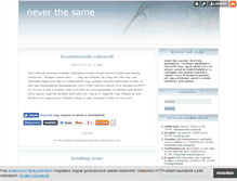 Tablet Screenshot of never.blog.hu