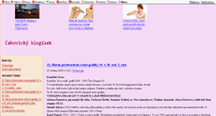 Desktop Screenshot of cakovickyblogisek.blog.cz